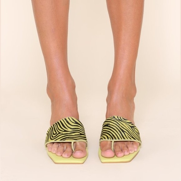 Intentionally Blank Kristina Zebra Heels - Picture 4 of 5